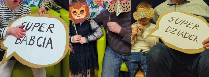 Sesja zdjęcia z okazji dnia babci i dziadka