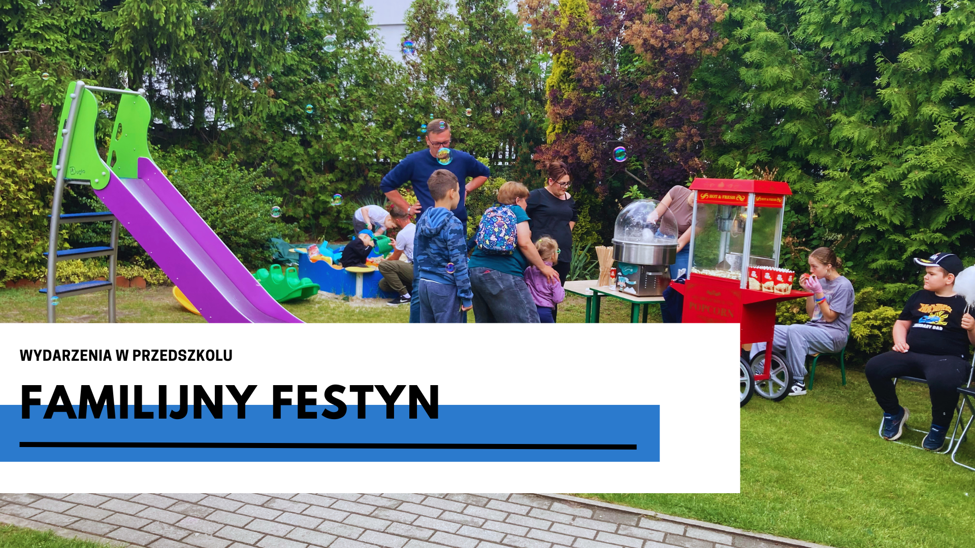 Festyn rodzinny w przedszkolu Familia w Swarzędzu